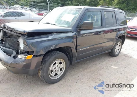 2016 Jeep Patriot Sport from USA, damaged, VIN 1C4NJRBBXGD521381